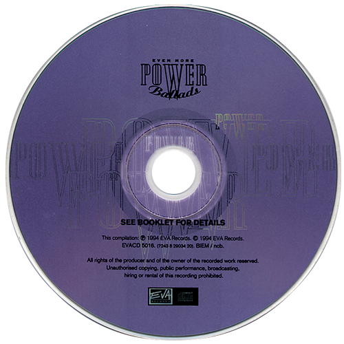 Even More Power Ballads Dan Reed Network