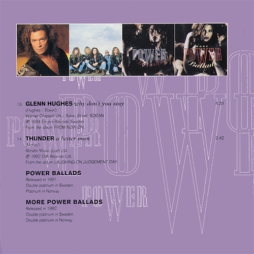 Even More Power Ballads Dan Reed Network