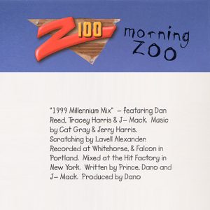 Dan Reed - 1999 Millennium Mix - Z100 Morning Zoo