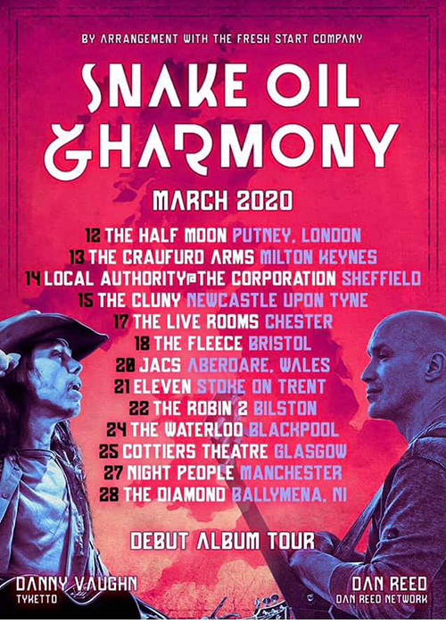 Snake Oil & Harmony 2020 Tour