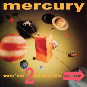 Mercury We're 2 Planets Over Promo CD Dan Reed Network