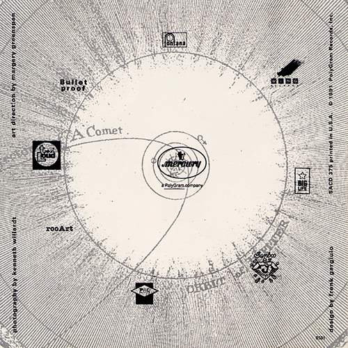 Mercury We're 2 Planets Over Promo CD Dan Reed Network